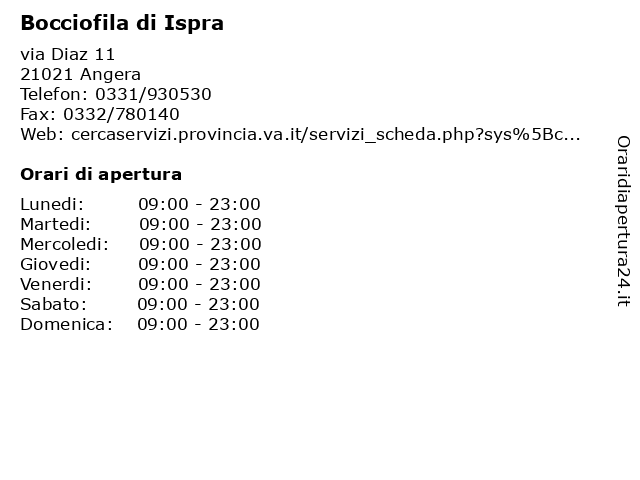 Bocciofila di Ispra a Angera: indirizzo e orari di apertura