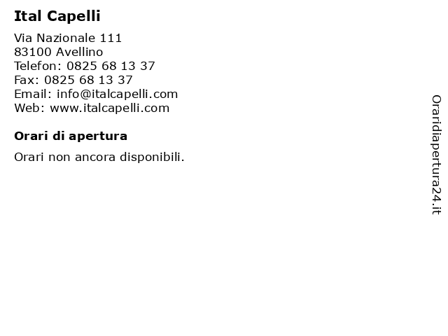 italcapelli avellino