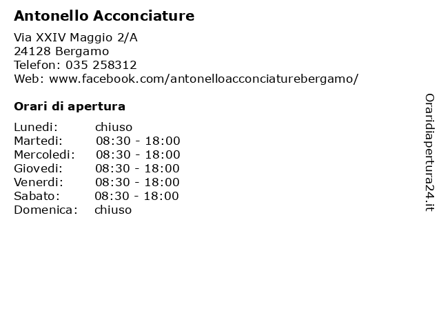 antonello acconciature