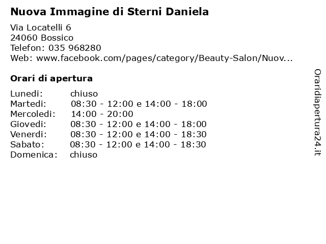 Nuova Immagine di Sterni Daniela a Bossico: indirizzo e orari di apertura