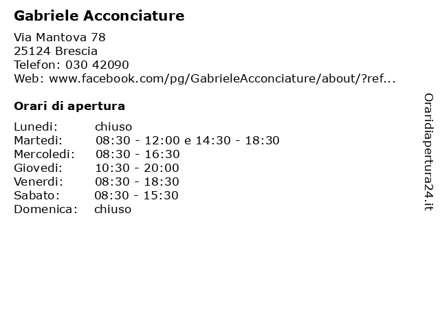 gabriele acconciature