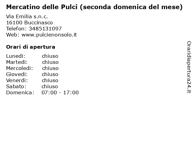 Mercatino delle Pulci (seconda domenica del mese) a Buccinasco: indirizzo e orari di apertura