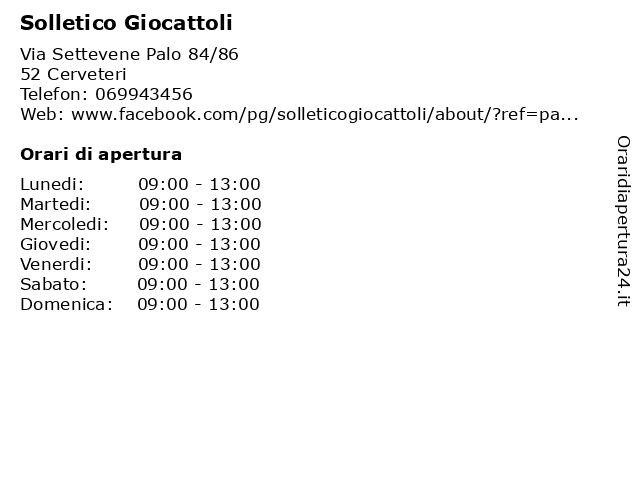 solletico giocattoli