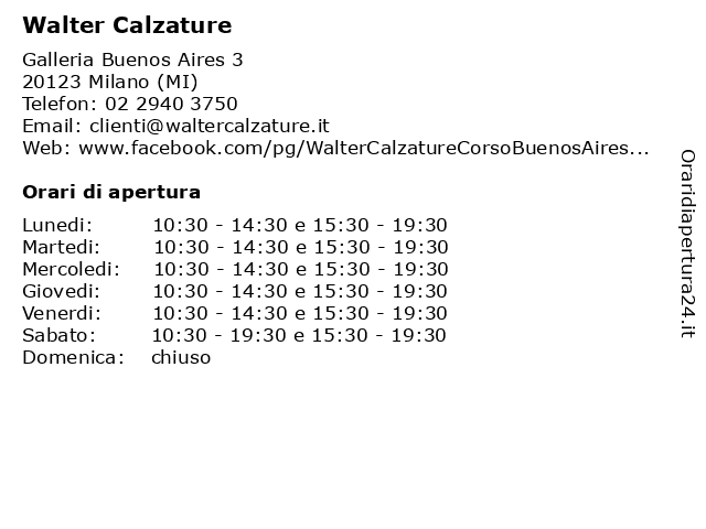 calzature walter milano