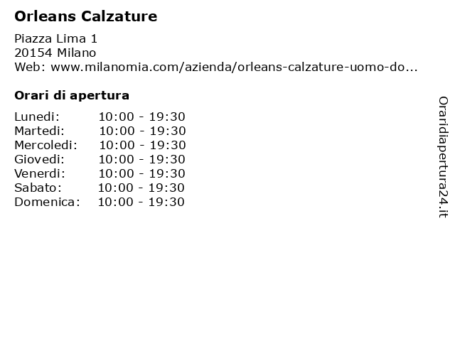 orleans calzature milano