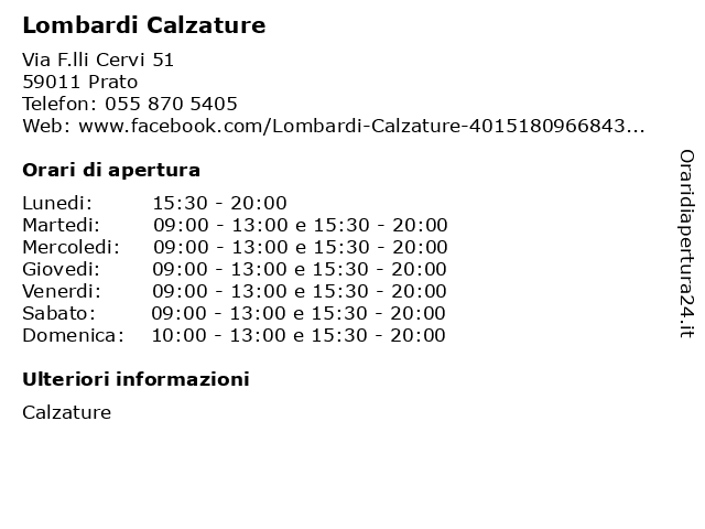 lombardi calzature