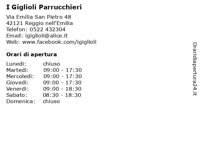 i giglioli parrucchieri reggio emilia re