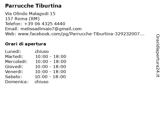 parrucche tiburtina roma