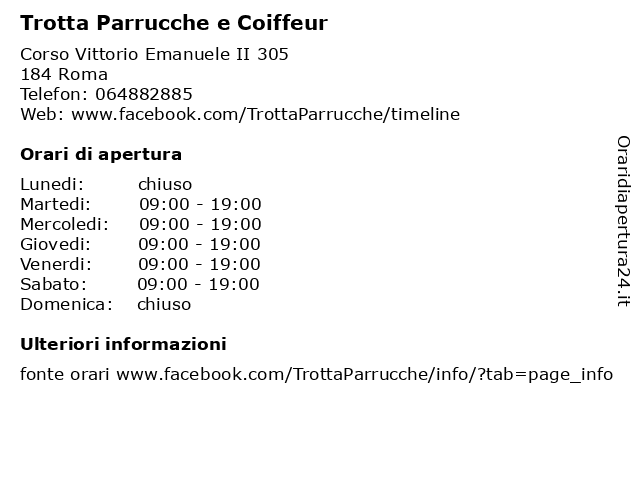 trotta parrucche corso vittorio