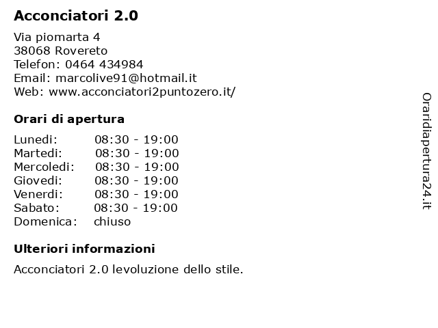 acconciatori 2.0