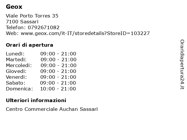 geox sassari