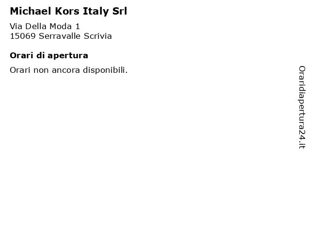 michael kors italy s.r.l